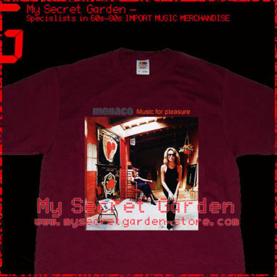 Monaco - Music For Pleasure T Shirt ( New Order )